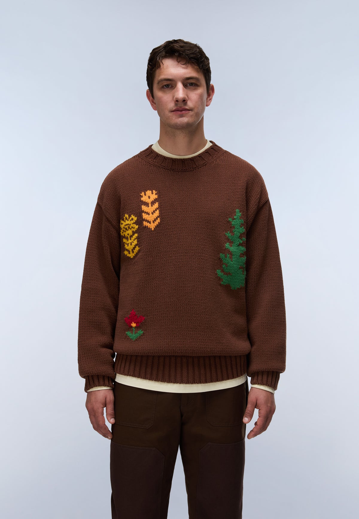 Jersey Trad Marron Oscuro - 3