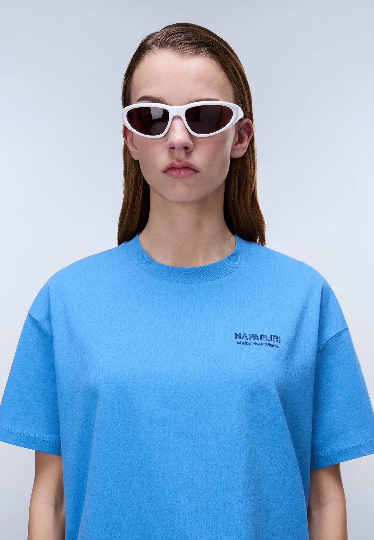 Iliana Short Sleeve T-Shirt Light Blue - 2