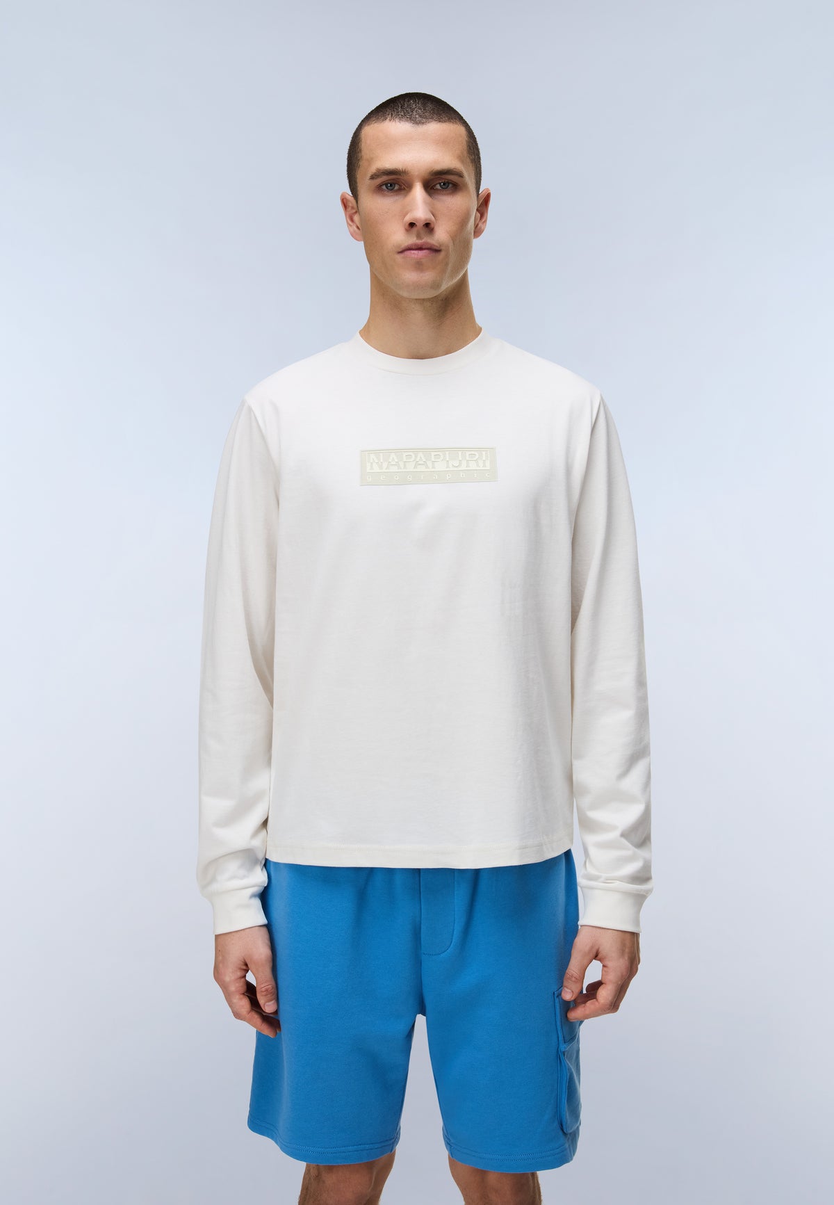 T-Shirt à Manches Longues Box Logo  - 3