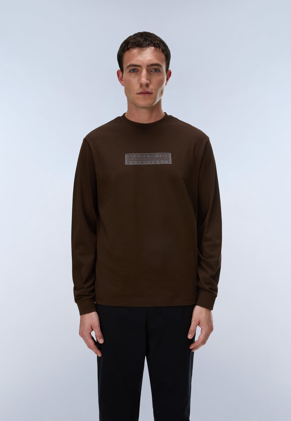 Langarm-T-Shirt Box Logo  - 3