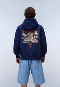 Uyuni French Terry Hoodie Blue Academy - 6