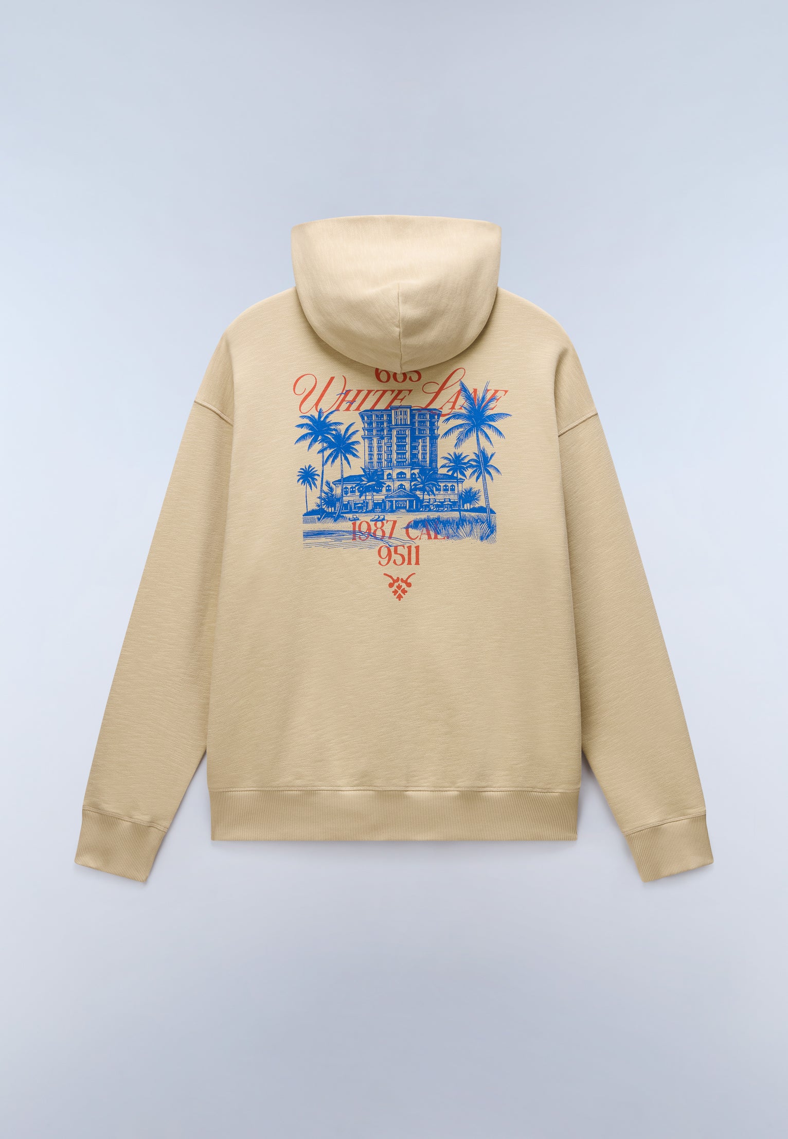 Sudadera con Capucha Uyuni French Terry Beige