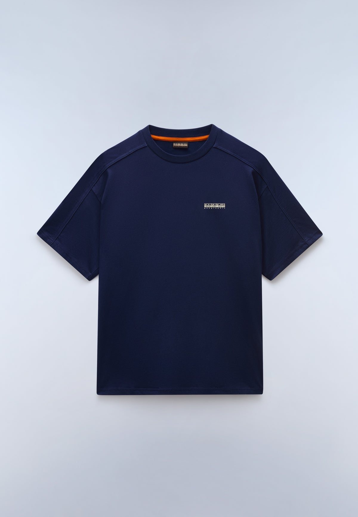 Napapijri Kurzarm-T-Shirt Teza Blau Academy Herren - 7