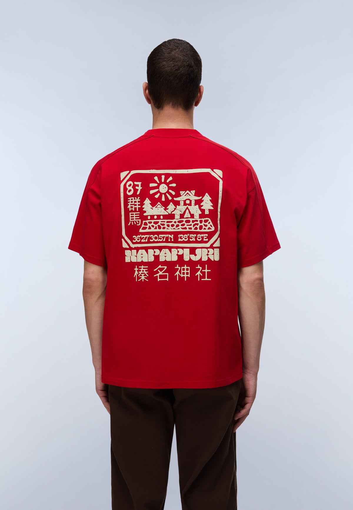 Teza Short-Sleeve Shirt Red - 5