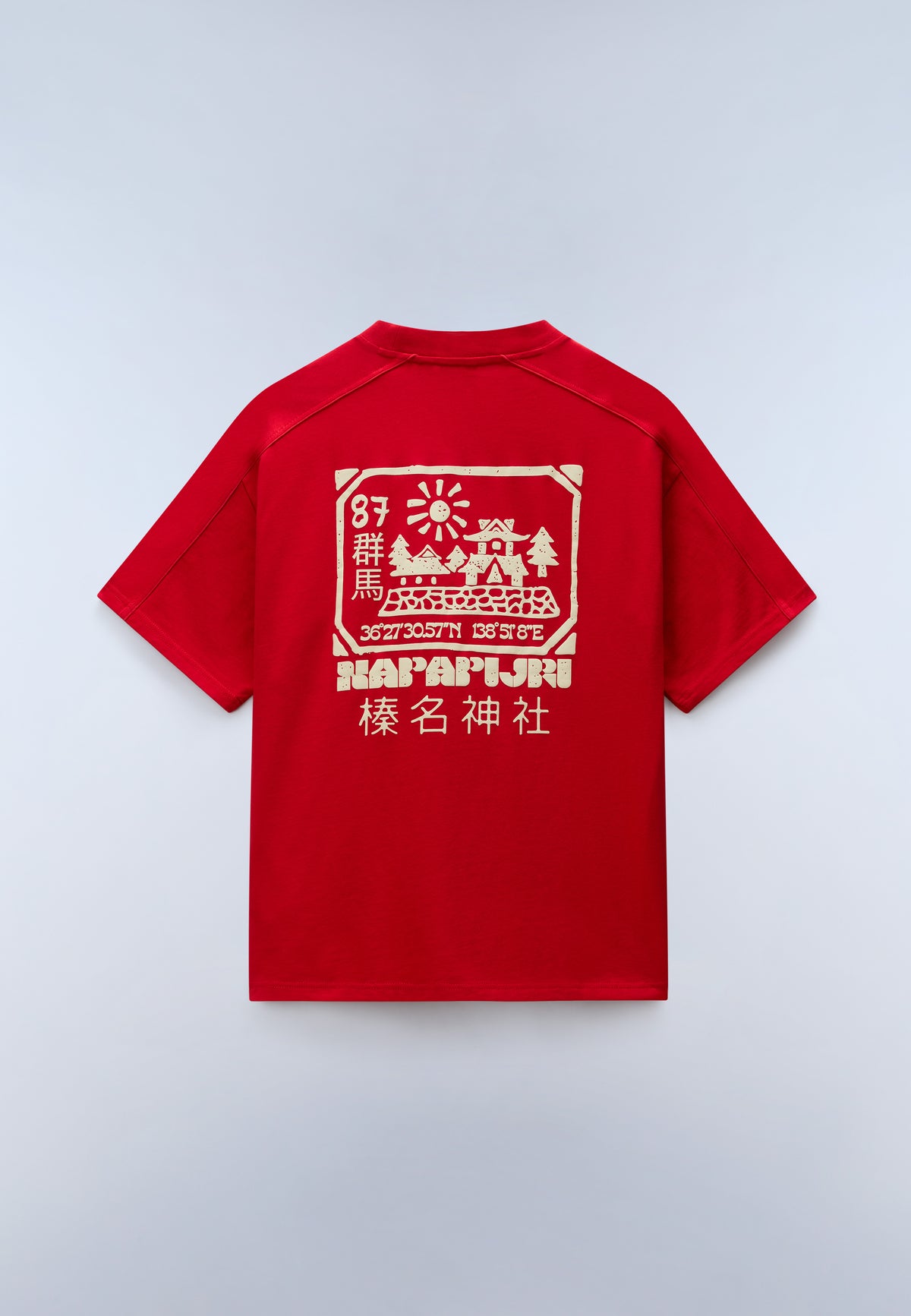 Teza Short-Sleeve Shirt Red - 1