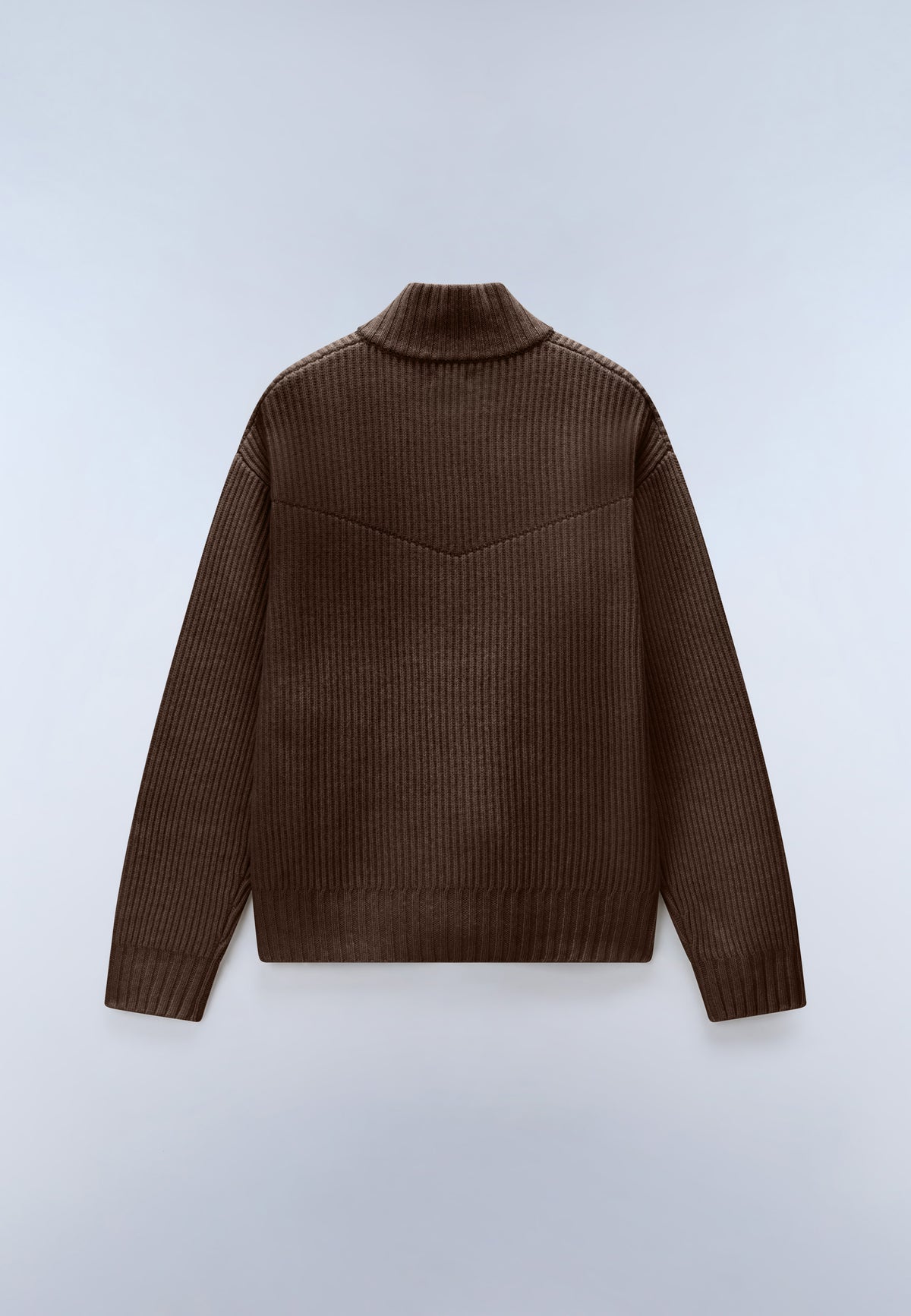 Napapijri Yuni Full-Zip Jumper Dark Brown Men - 7