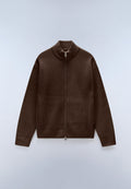 Napapijri Yuni Full-Zip Jumper Dark Brown Men - 1