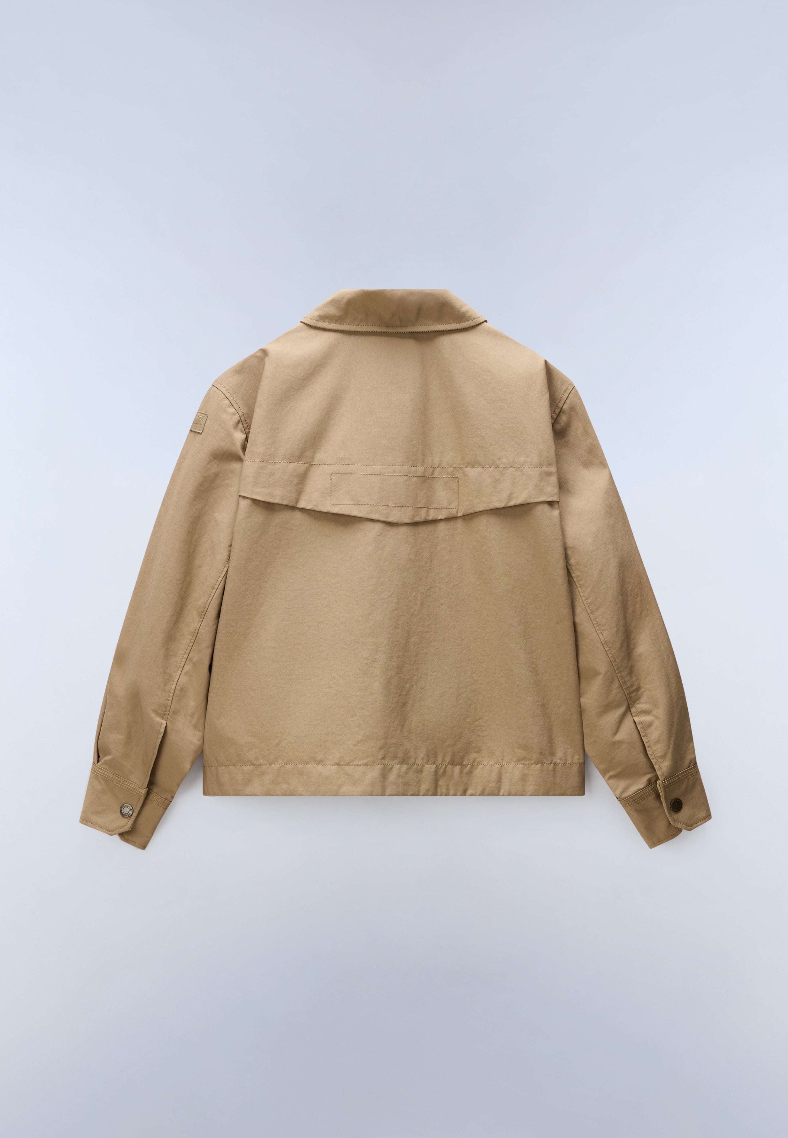 Napapijri Asko Overshirt Jacket Women Beige Petrified Oak