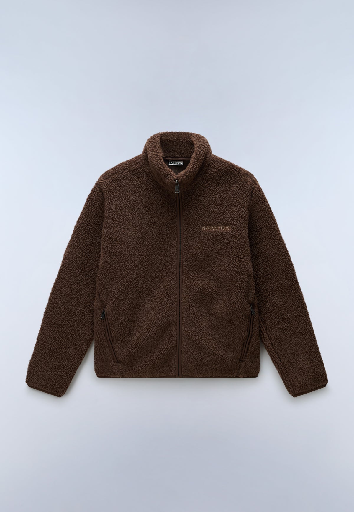 Napapijri Polaire zippée intégrale Tanira Marron Femme - 1