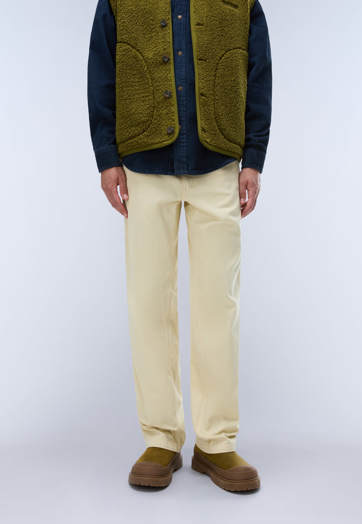 Khaima Chino Trousers Beige N5E - 3