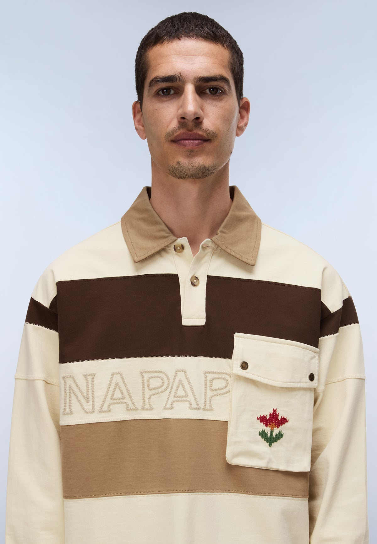 Langarm-Poloshirt Bloom Jersey  - 2