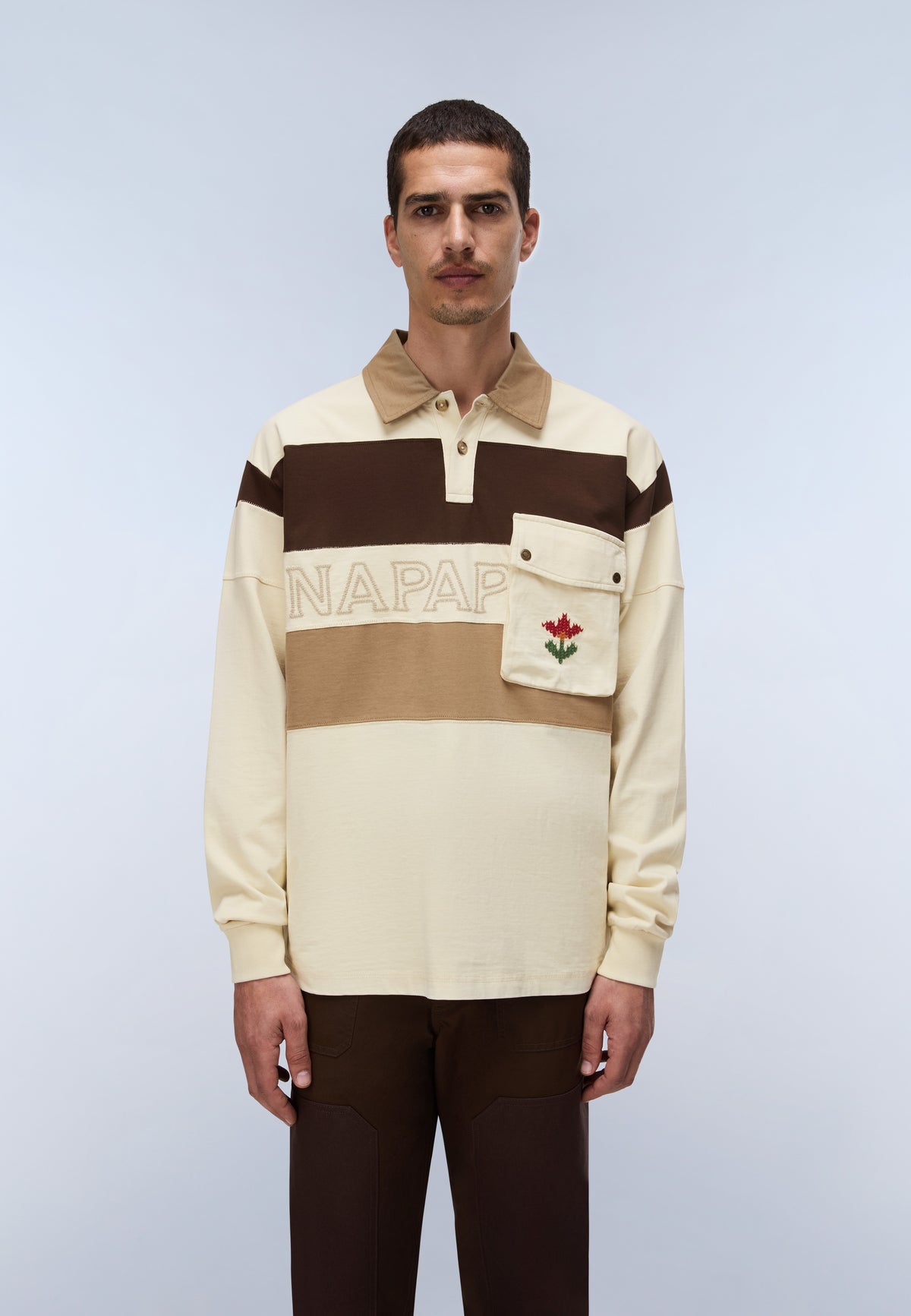 Langarm-Poloshirt Bloom Jersey  - 4