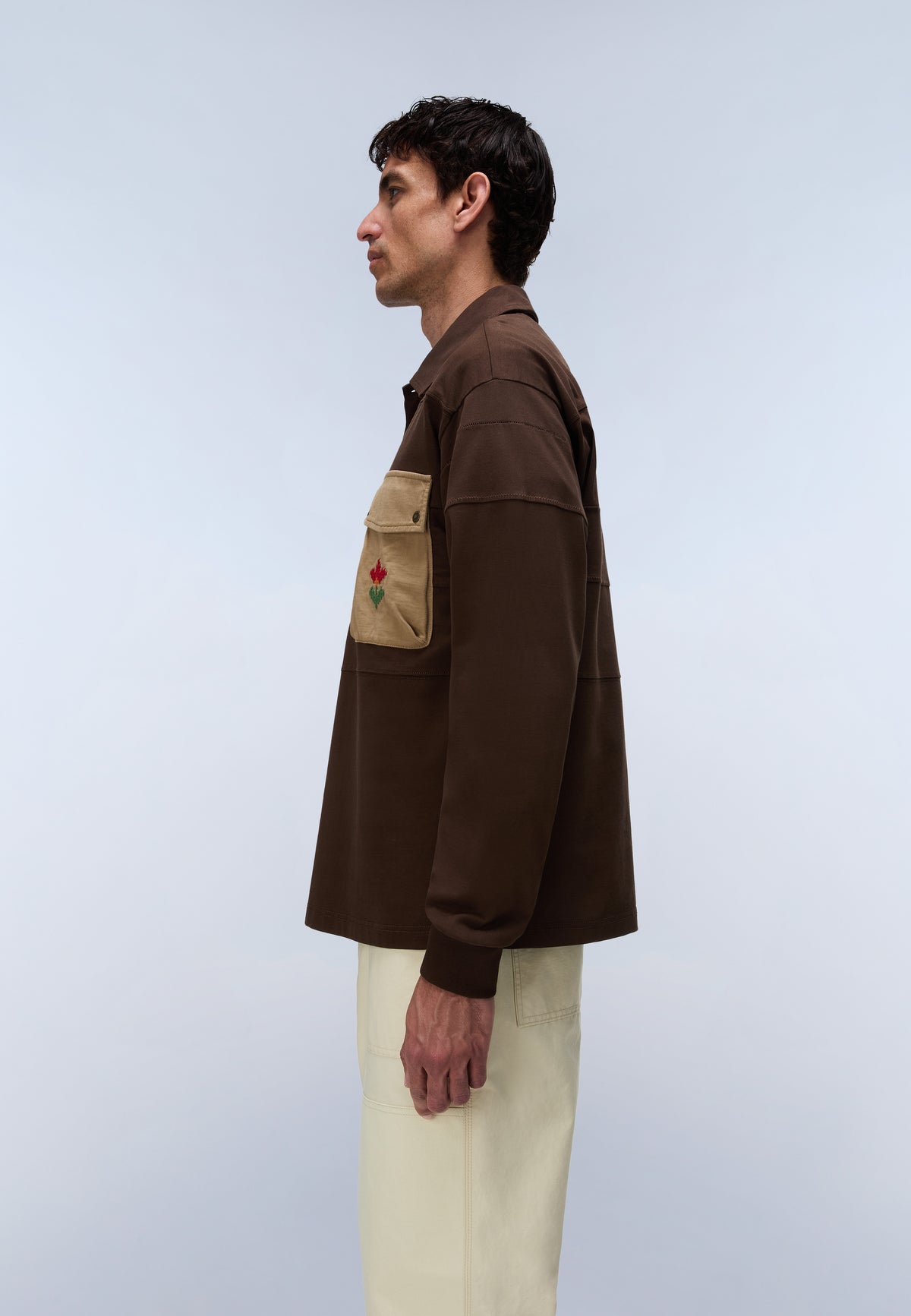 Langarm-Poloshirt Bloom Jersey  - 5