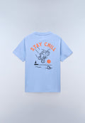Sumi Short Sleeve T-Shirt Light Blue - 1
