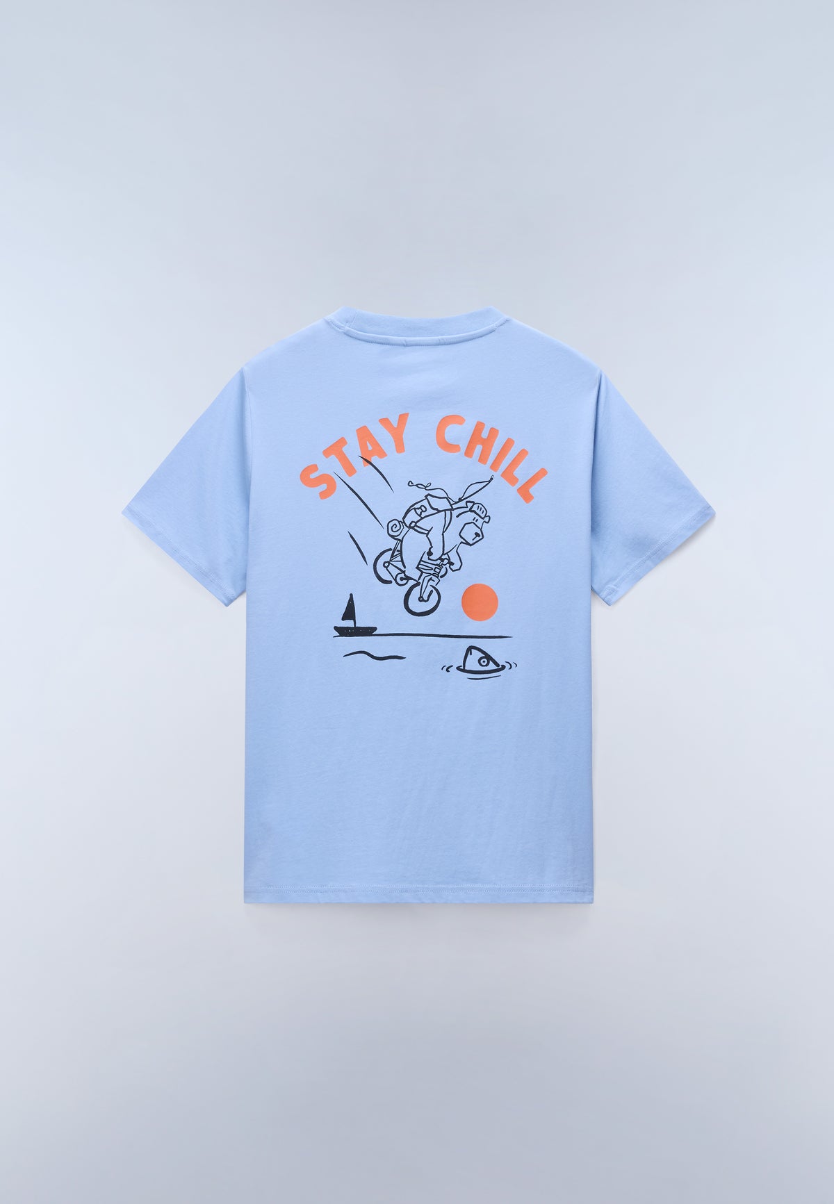 Sumi Short Sleeve T-Shirt Light Blue - 1