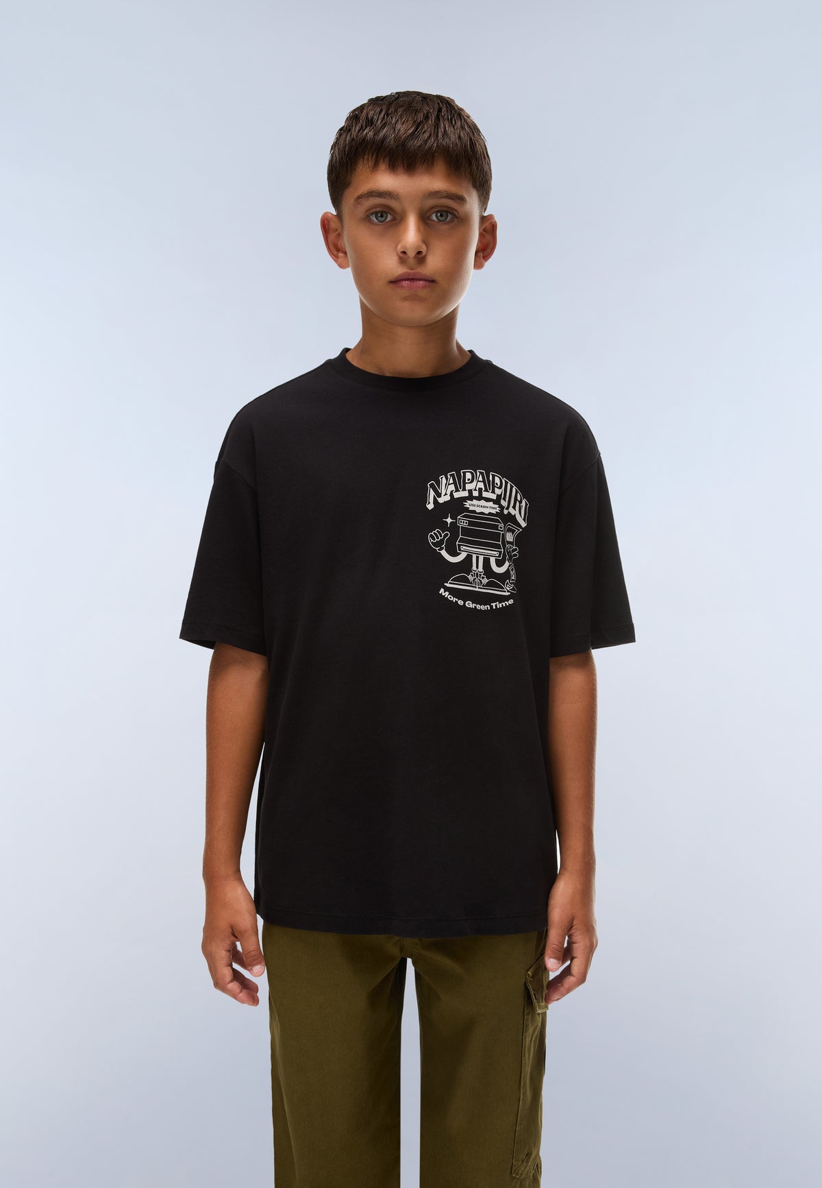 Tipi Short-Sleeve T-Shirt Black - 3