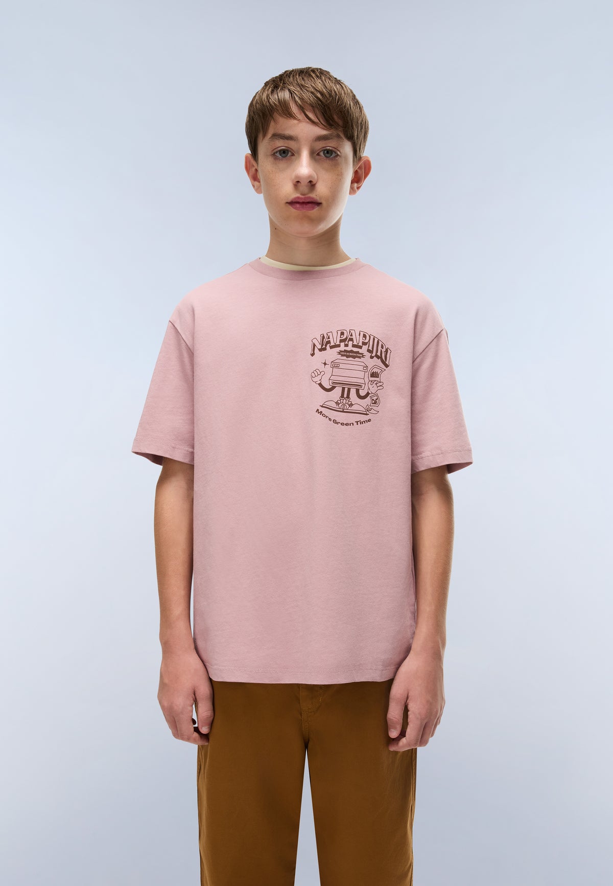 Tipi Short-Sleeve T-Shirt Pink - 3