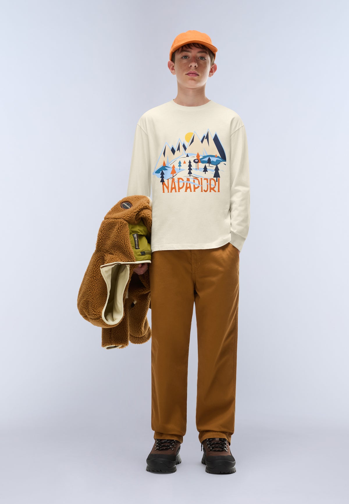 Ellis Long-Sleeve T-Shirt Beige N5E - 2