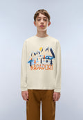 Ellis Long-Sleeve T-Shirt Beige N5E - 3