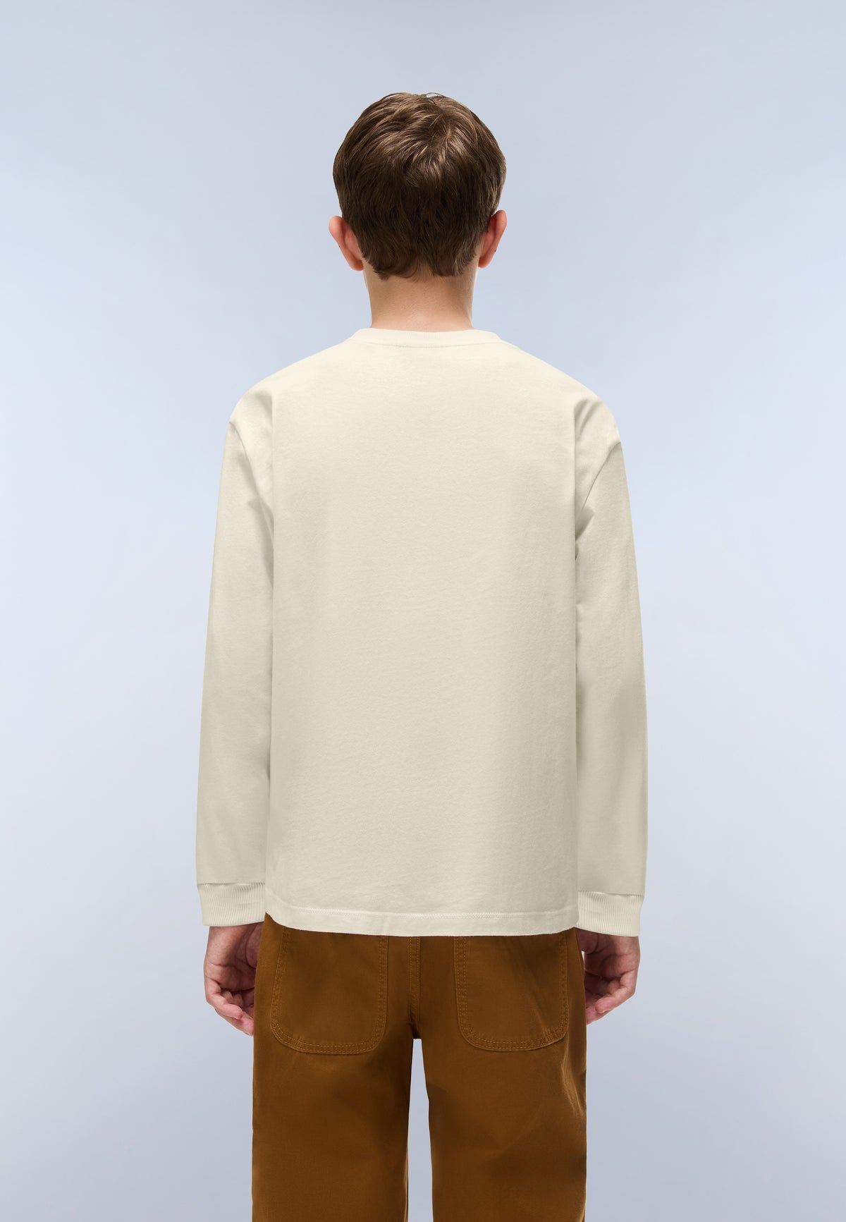Ellis Long-Sleeve T-Shirt Beige N5E - 4