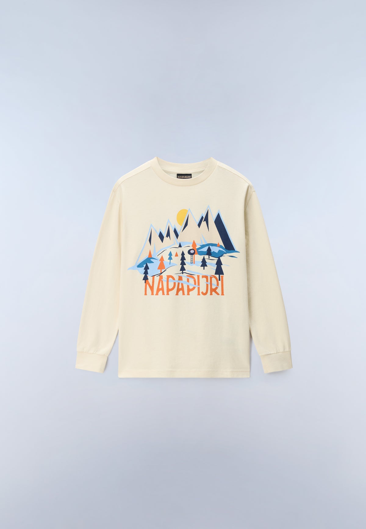 Ellis Long-Sleeve T-Shirt Beige N5E - 1