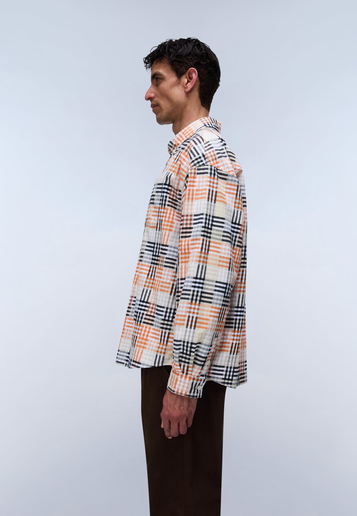 Eos Flanel Overhemd met Lange Mouwen  - 5