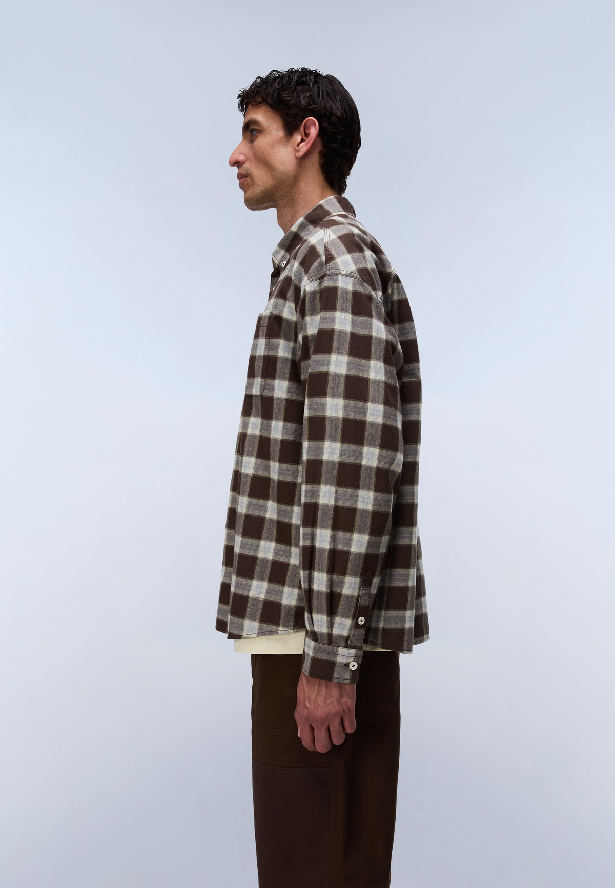Eos Flanel Overhemd met Lange Mouwen  - 5