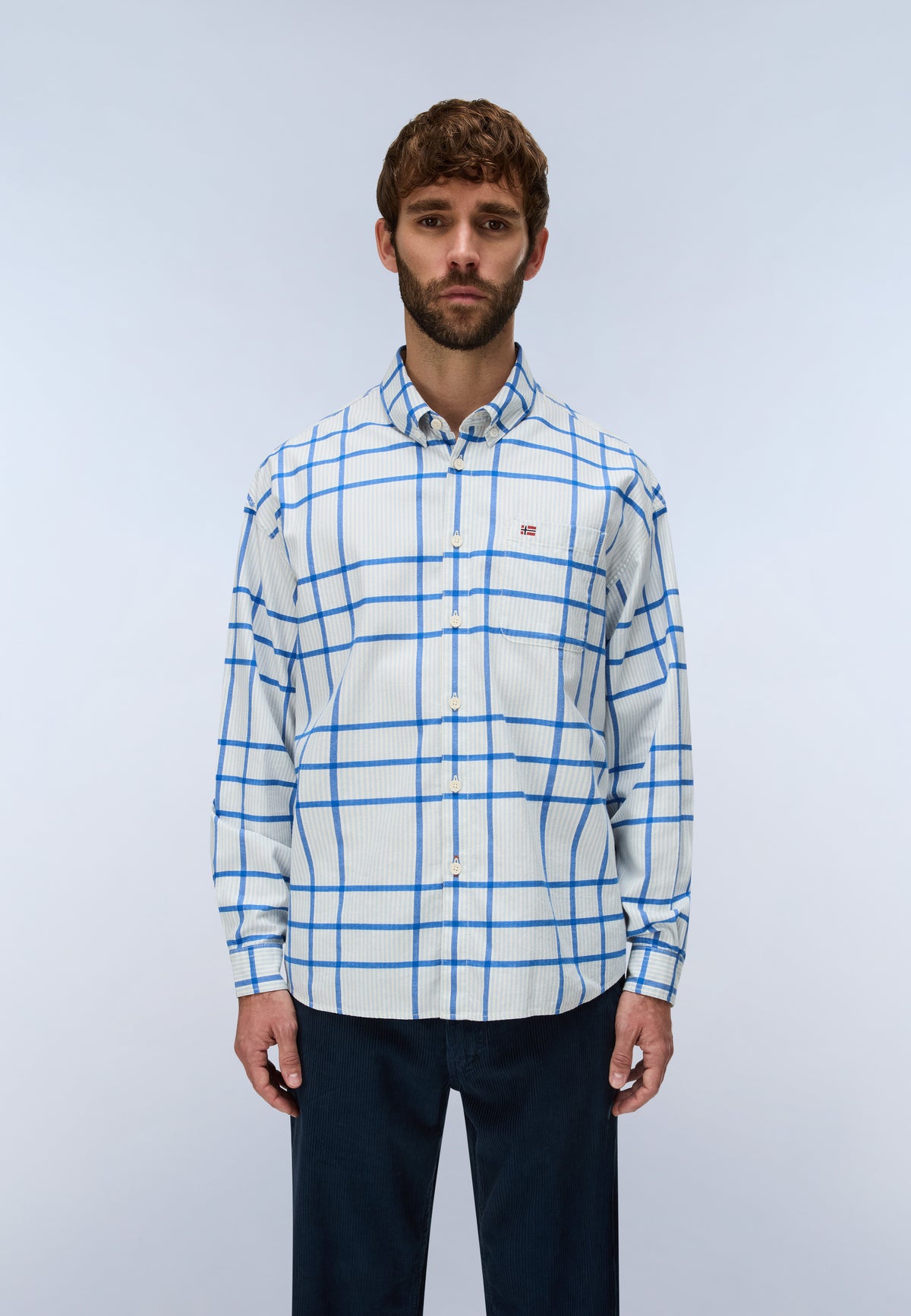 Eos Flanel Overhemd met Lange Mouwen  - 4