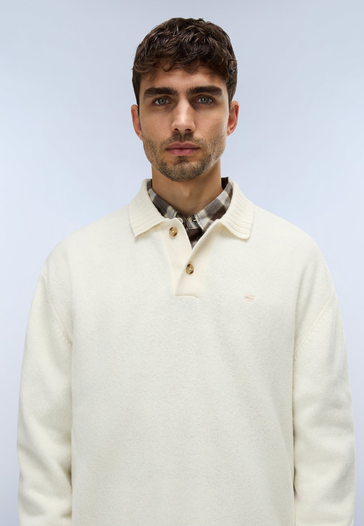 Napapijri Pull Polo Ordin Blanc Homme - 2