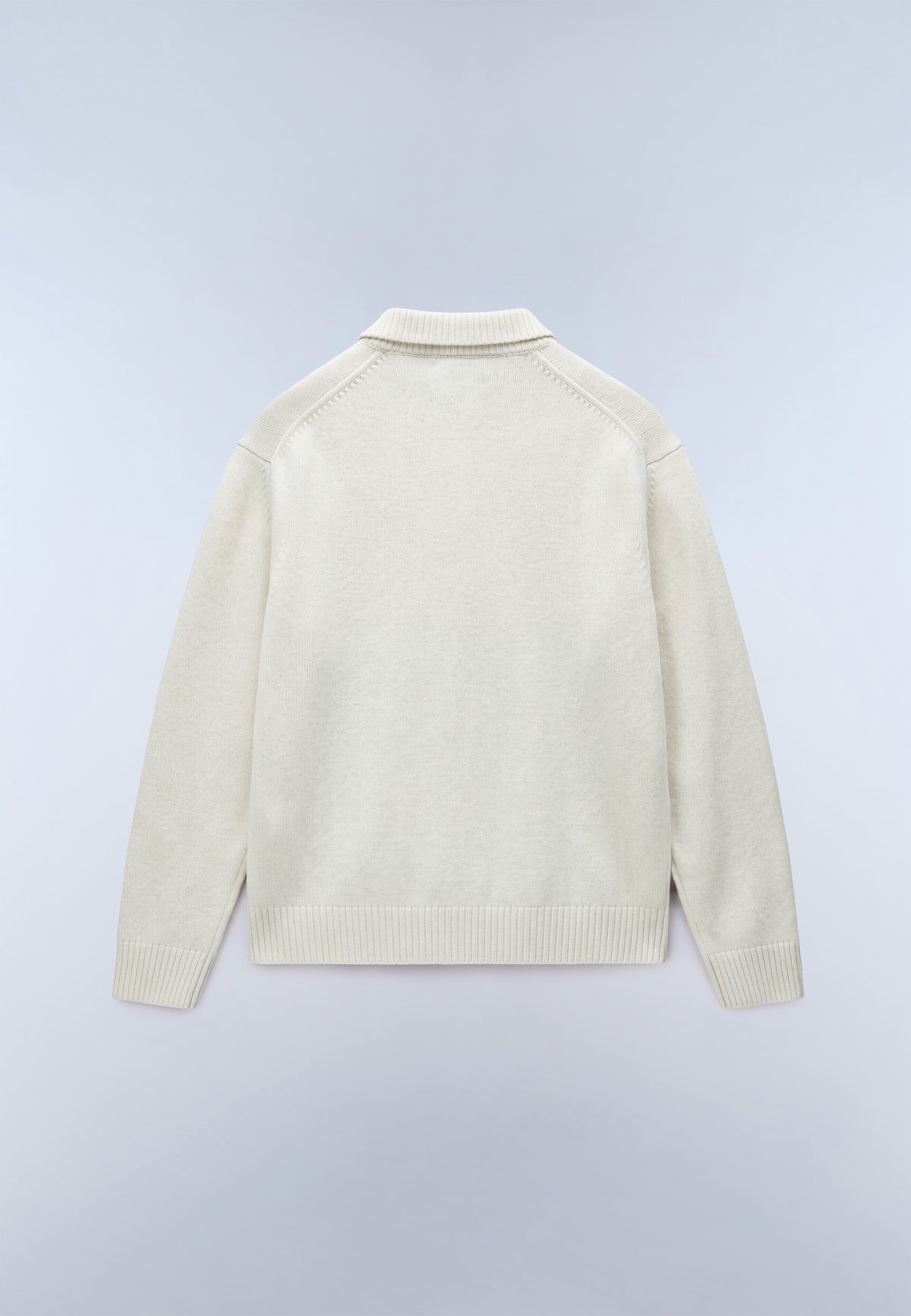 Napapijri Pull Polo Ordin Blanc Homme - 6