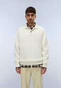 Napapijri Pull Polo Ordin Blanc Homme - 4