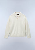 Napapijri Pull Polo Ordin Blanc Homme - 1