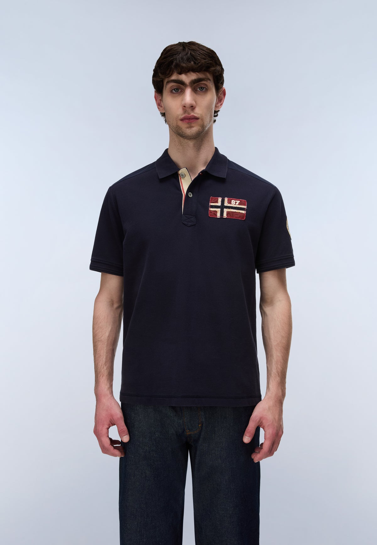Kurzarm-Poloshirt Archive  - 4