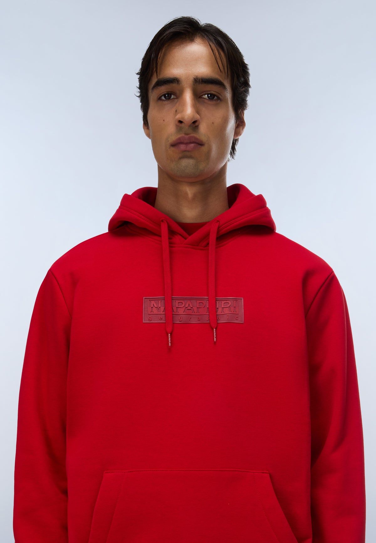 Box Logo Hoodie Red - 2