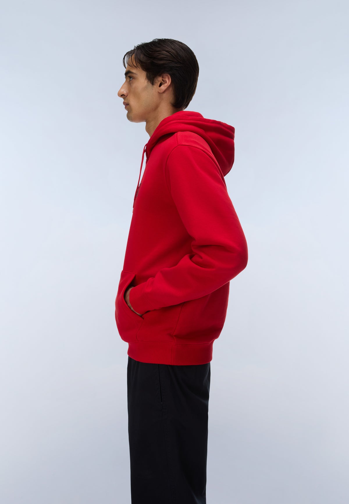 Box Logo Hoodie Red - 4