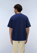 Napapijri Trahus Short-Sleeve T-Shirt Blue Academy Men - 5