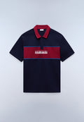 Ekim Short Sleeve Polo Dark Blue - 1
