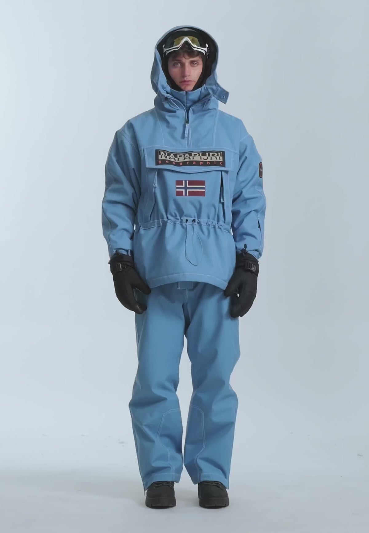 Napapijri Colbeck Next Ski Pant Men Blue Cyaneus