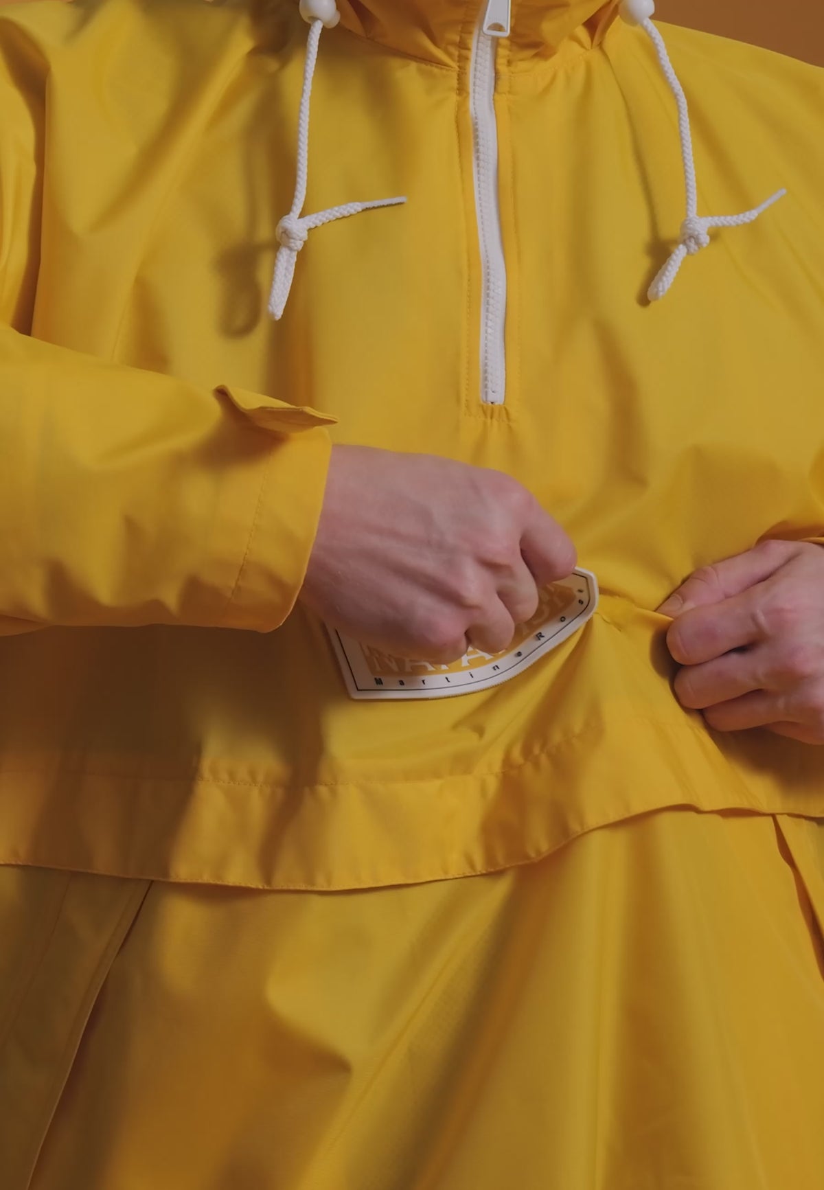 Napapijri Rainforest Axl Anorak Jacket Men & Women Yellow
